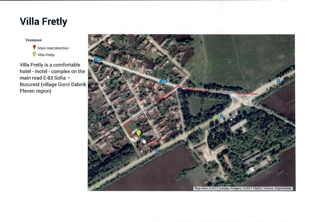 Villa Complex Fretly Gorni Dŭbnik Exterior foto
